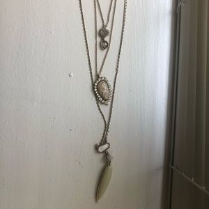 Chloe & Isabel adjustable stacked necklace